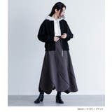 somari imaginationダンボールニットスカラップブルゾン | osharewalker | 詳細画像9 