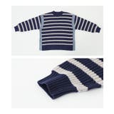 n'OrLABELサイドラインボーダーニットプルオーバー  | osharewalker | 詳細画像18 