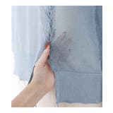 kOhAKUレースアップシアーニット | osharewalker | 詳細画像16 