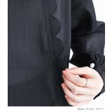 somari imaginationスカラップシアーブラウス | osharewalker | 詳細画像14 