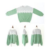 n'OrLABELレース付配色ニット | osharewalker | 詳細画像17