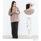 n'OrLABEL前後Vネックダンボールスウェット  | osharewalker | 詳細画像2 