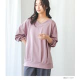 n'OrLABEL前後Vネックダンボールスウェット  | osharewalker | 詳細画像14 