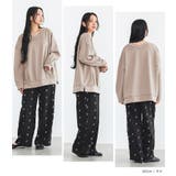 n'OrLABEL前後Vネックダンボールスウェット  | osharewalker | 詳細画像15 