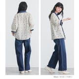 somari imagination花柄配色ブラウス | osharewalker | 詳細画像11 