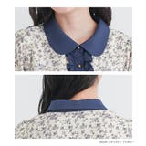 somari imagination花柄配色ブラウス | osharewalker | 詳細画像16 