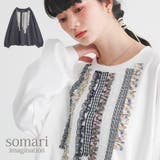 somari imaginationプリントテープデザインカットソー | osharewalker | 詳細画像1