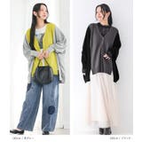 n'OrLABEL配色カノコ編みドルマンカーディガン | osharewalker | 詳細画像10