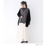 n'OrLABEL配色カノコ編みドルマンカーディガン | osharewalker | 詳細画像12