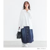 n'OrLABELアシメ切替ランダムヘムカットソー | osharewalker | 詳細画像14