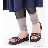 n'OrLABEL配色シアーメッシュレギンス◇ | osharewalker | 詳細画像9