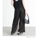 n'OrLABEL配色シアードッキングワイドパンツ | osharewalker | 詳細画像5