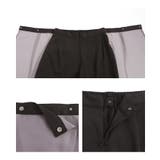 n'OrLABEL配色シアードッキングワイドパンツ | osharewalker | 詳細画像16