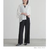 n'OrLABELドットボタン付きサイドライン配色パンツ  | osharewalker | 詳細画像11 