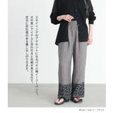 n'OrLABELパネル柄ギャザーイージーパンツ | osharewalker | 詳細画像2