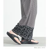 n'OrLABELパネル柄ギャザーイージーパンツ | osharewalker | 詳細画像10