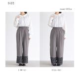 n'OrLABELパネル柄ギャザーイージーパンツ | osharewalker | 詳細画像19