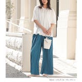 n'OrLABEL着丈が選べる撥水プリーツワイドパンツ | osharewalker | 詳細画像8