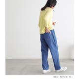 n'OrLABEL接触冷感ジャージ―デニムテーパードパンツ | osharewalker | 詳細画像15