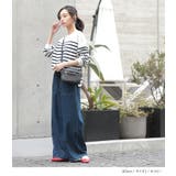 n'OrLABEL接触冷感ジャージ―デニムベイカーパンツ | osharewalker | 詳細画像8
