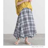 n'OrLABELチェックバルーンスカート  | osharewalker | 詳細画像2 