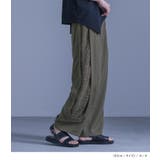 kOhAKU脇レース切替バレルパンツ | osharewalker | 詳細画像9 