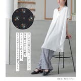 n'OrLABELサイドラインフラワープリントパンツ | osharewalker | 詳細画像2