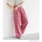 n'OrLABELチェック柄ワイドパンツ | osharewalker | 詳細画像13 