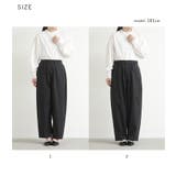 n'OrLABEL汗じみ防止イージーバックタックパンツ | osharewalker | 詳細画像20