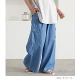 n'OrLABELサスペンダー付きギャザーワイドパンツ  | osharewalker | 詳細画像15 