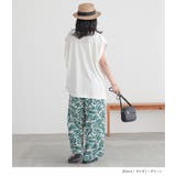 n'OrLABELリゾート柄ワイドパンツ | osharewalker | 詳細画像16 