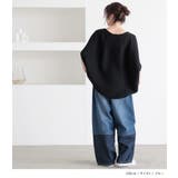 n'OrLABEL配色デニムカーブパンツ | osharewalker | 詳細画像8