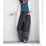 n'OrLABEL配色デニムカーブパンツ | osharewalker | 詳細画像11