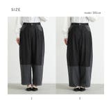 n'OrLABEL配色デニムカーブパンツ | osharewalker | 詳細画像18