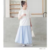 n'OrLABELウエストドロストストライプバルーンスカート  | osharewalker | 詳細画像9 
