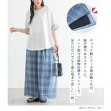n'OrLABELシアーチェックレイヤードパンツ  | osharewalker | 詳細画像2 