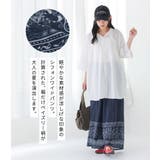 n'OrLABELシアーペイズリー柄ワイドパンツ | osharewalker | 詳細画像2