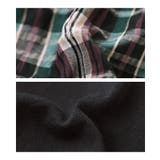 kOhAKUメッシュTシャツ×チェック柄切替タンクワンピースセット | osharewalker | 詳細画像17
