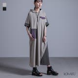 kOhAKUワークポケットフード付きワンピース | osharewalker | 詳細画像1