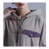 kOhAKUワークポケットフード付きワンピース | osharewalker | 詳細画像11