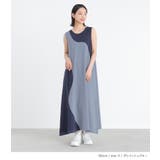 n'OrLABEL配色ノースリーブワンピース | osharewalker | 詳細画像11