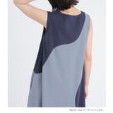 n'OrLABEL配色ノースリーブワンピース | osharewalker | 詳細画像12