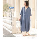 n'OrLABEL汗がしみにくいシャツワンピース | osharewalker | 詳細画像11