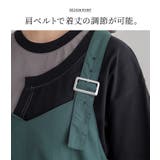 n'OrLABELコクーンナイロンジャンパースカート | osharewalker | 詳細画像5