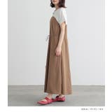 n'OrLABEL異素材ドッキングビスチェワンピース | osharewalker | 詳細画像9