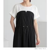 n'OrLABEL異素材ドッキングビスチェワンピース | osharewalker | 詳細画像12