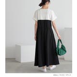 n'OrLABEL異素材ドッキングビスチェワンピース | osharewalker | 詳細画像13