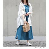 n'OrLABEL汗じみ防止配色ノースリーブワンピース | osharewalker | 詳細画像14