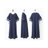 n'OrLABELランタンスリーブカットジョーゼットワンピース  | osharewalker | 詳細画像18 