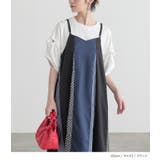 n'OrLABEL柄切替配色キャミワンピ | osharewalker | 詳細画像13 